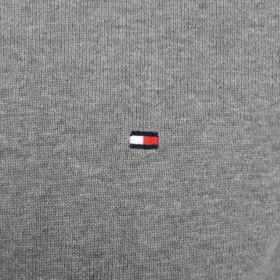 Tommy hilfiger crew neck sweater grey discount